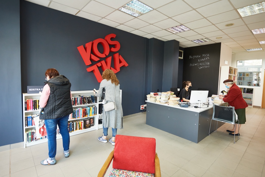 Filia Biblioteki Miejskiej w Łodzi przy ul. Kostki Napierskiego gotowa na przyjęcie czytelników (fot. UMŁ) | wiadomości łódzkie | Łódź | TuŁódź