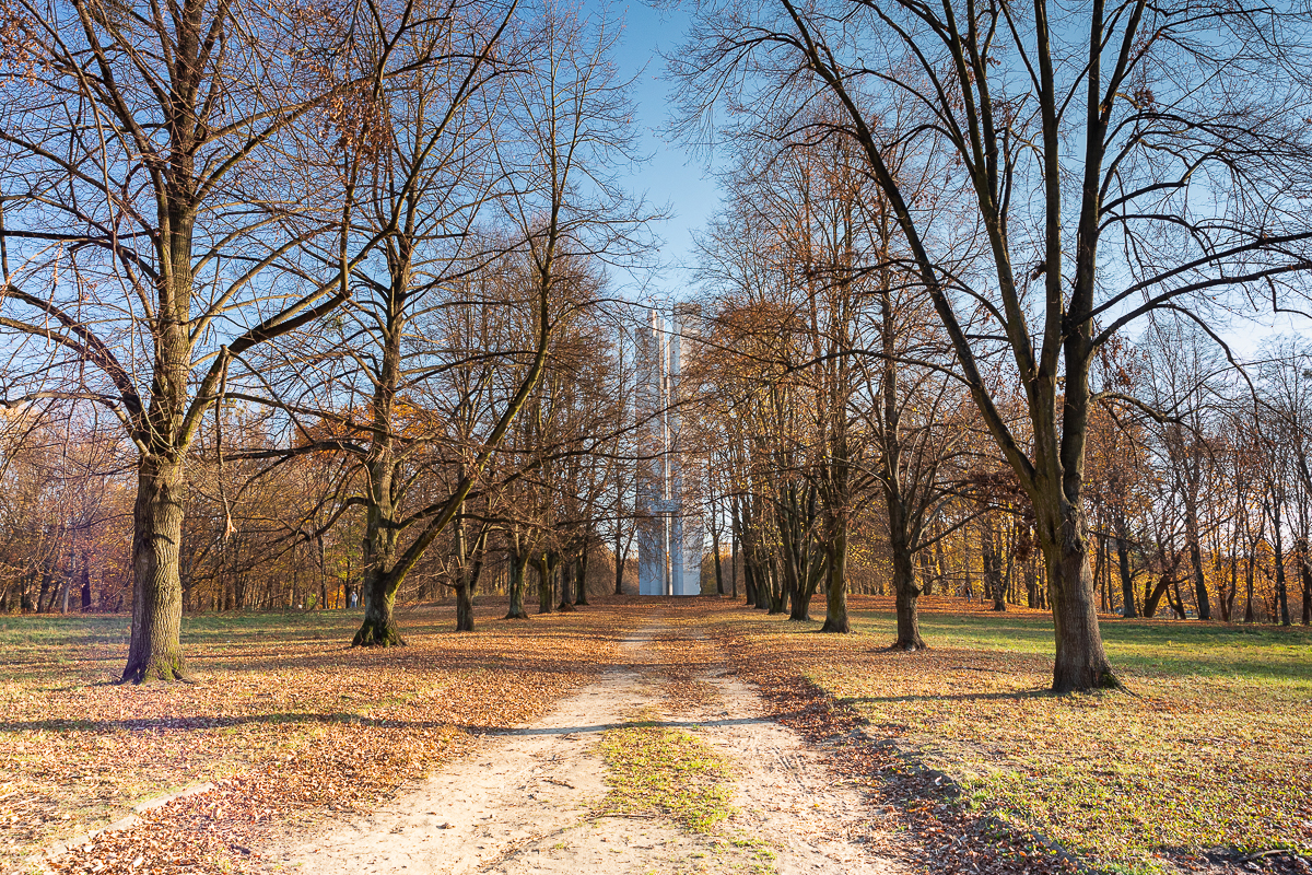 Łódzki park na Zdrowiu zachwyca jesienią