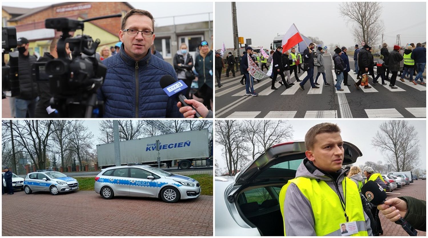 "To miejsce śmierci": Mieszkańcy mają dość i zorganizowali blokadę [ZDJĘCIA/WIDEO] - Zdjęcie główne