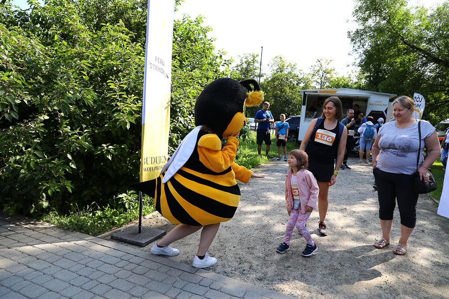 Ice Cream Run Łódź 2021. W Parku na Zdrowiu odbył się jeden z czterech biegów o Koronę Łasucha (fot. Michał Pietrzak - redakcja TuŁódź) |wiadomości łódzkie | Łódź | TuŁódź