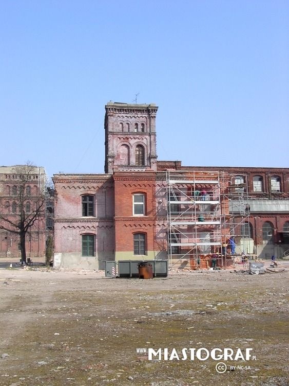 Zdjęcia z okresu rewitalizacji i budowy Manufaktury zostały wykonane w 2002 i 2003 roku (fot. Wiesław Kaczmarek) |wiadomości łódzkie|Łódź|TuŁódź