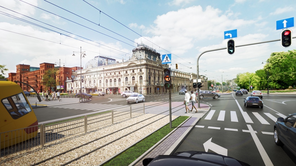 Jak zmieni się ulica Zachodnia? Prace modernizacyjne trwają (fot. mat. prasowe) |wiadomości łódzkie|Łódź|TuŁódź