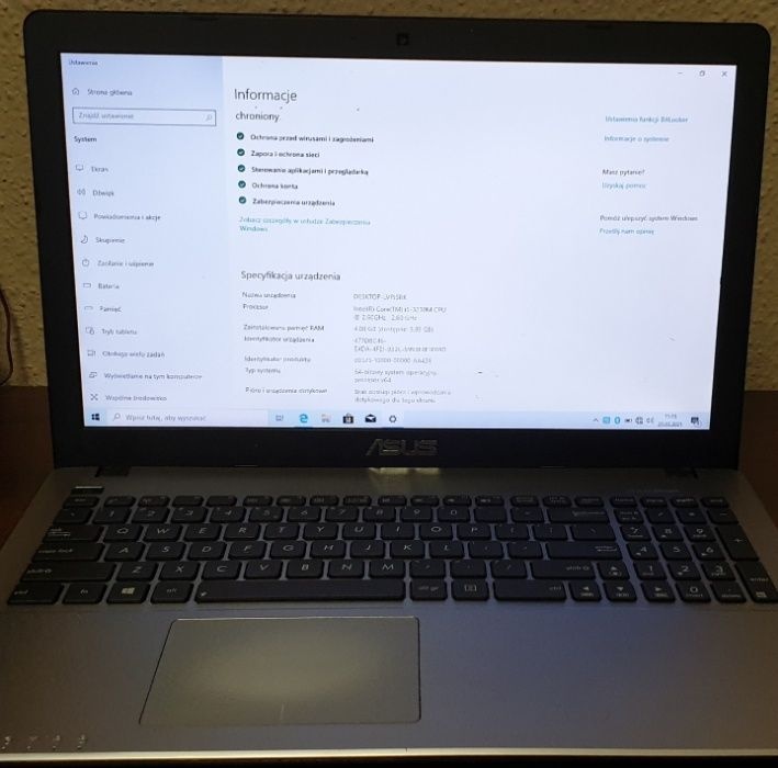 Laptop ASUS X550VC-XO007H i5/4GB/500gb/Lombard Łódź ul.Rzgowska 24 | CENA: 990 zł | LINK: https://www.olx.pl/d/oferta/laptop-asus-x550vc-xo007h-i5-4gb-500gb-lombard-lodz-ul-rzgowska-24-CID99-IDJ9dOn.html#e07561c95f (fot. OLX)