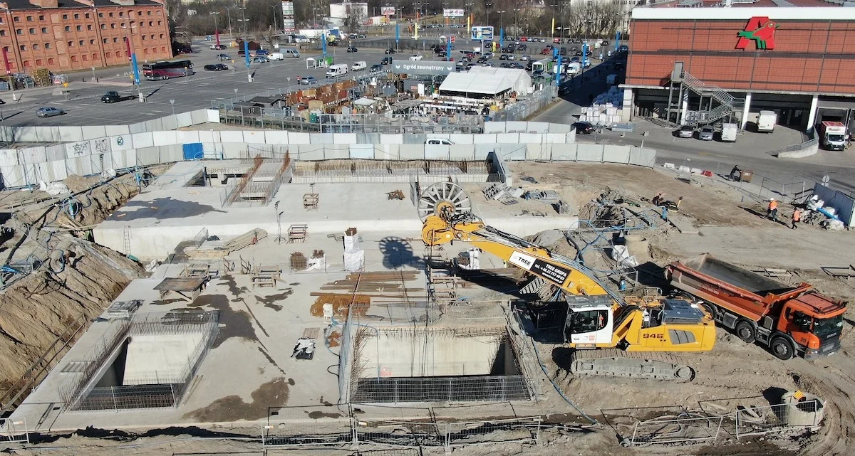 Łódzki tunel średnicowy. Na przystanku Łódź-Polesie coraz bliżej budowy peronów [zdjęcia] - Zdjęcie główne