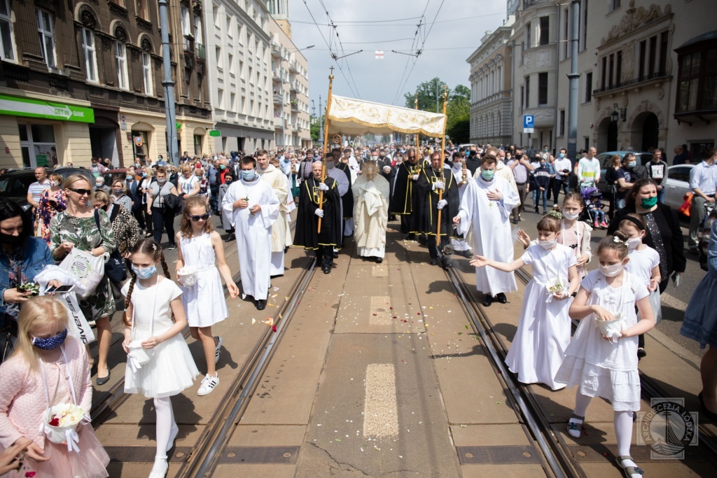 Boże Ciało 2021 Łódź. Gdzie na procesję w Łodzi w Boże Ciało? - Zdjęcie główne