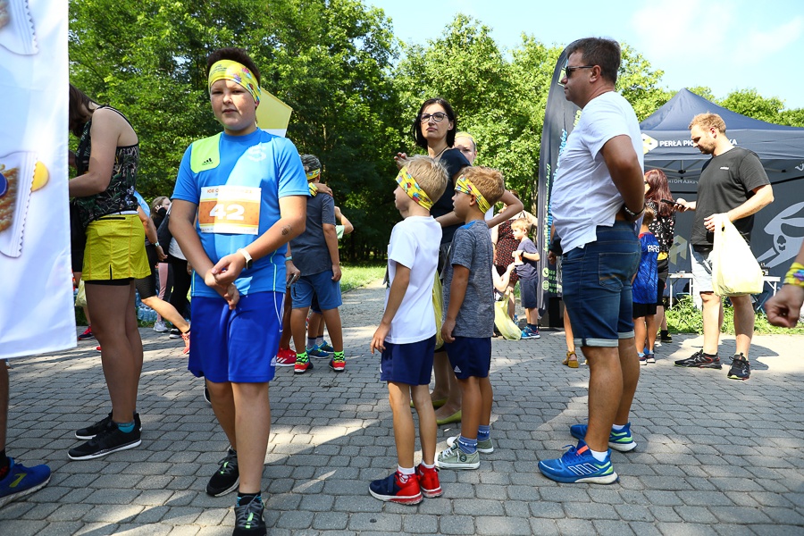 Ice Cream Run Łódź 2021. W Parku na Zdrowiu odbył się jeden z czterech biegów o Koronę Łasucha (fot. Michał Pietrzak - redakcja TuŁódź) |wiadomości łódzkie | Łódź | TuŁódź