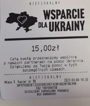 Klienci Biedronki wpłacili już 5 mln zł na pomoc dla Ukrainy