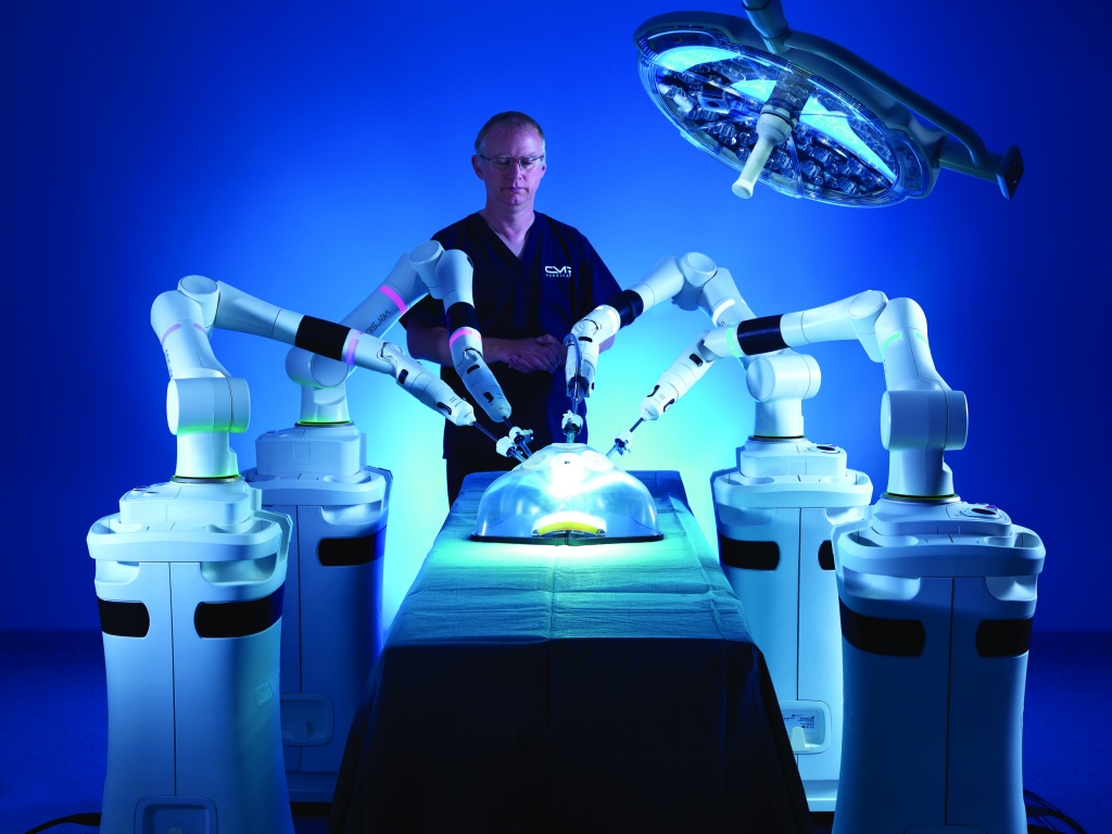 Pierwszy taki robot w Polsce trafił do Łodzi! Versius będzie wspierał łódzkich lekarzy w Salve Medica (fot. mat. prasowe)