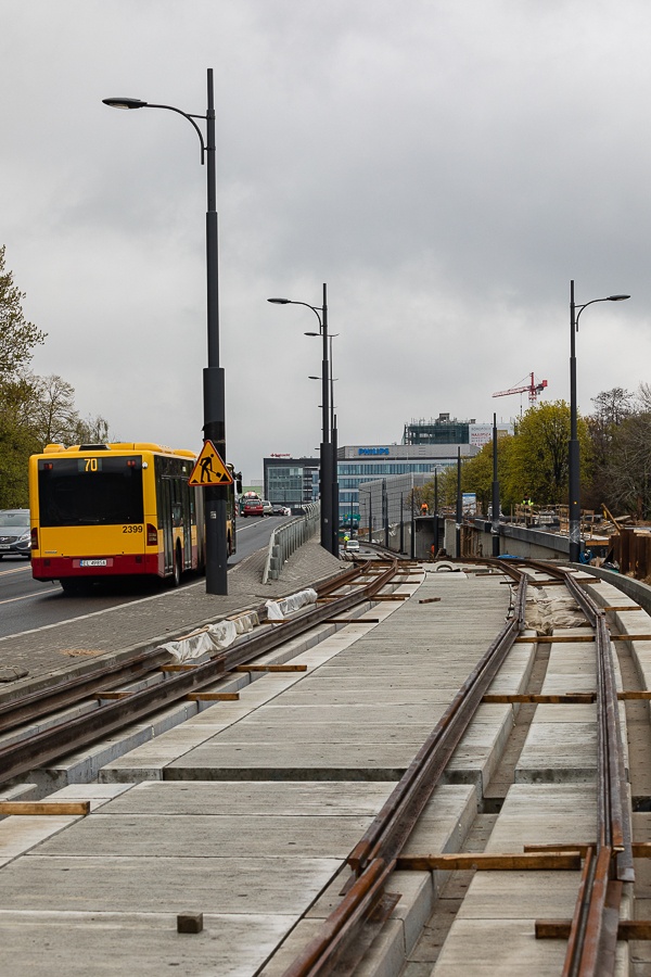 Remont Śmigłego-Rydza Łódź. Przebudowa al. Śmigłego-Rydza trwa już ponad 1000 dni! (fot. Michał Pietrzak - TuŁodź.pl)