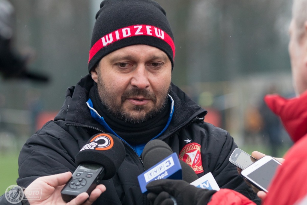 M. Kaczmarek po meczu Widzew – KKS: „Nigdy nie będę zadowolony po przegranym meczu” - Zdjęcie główne