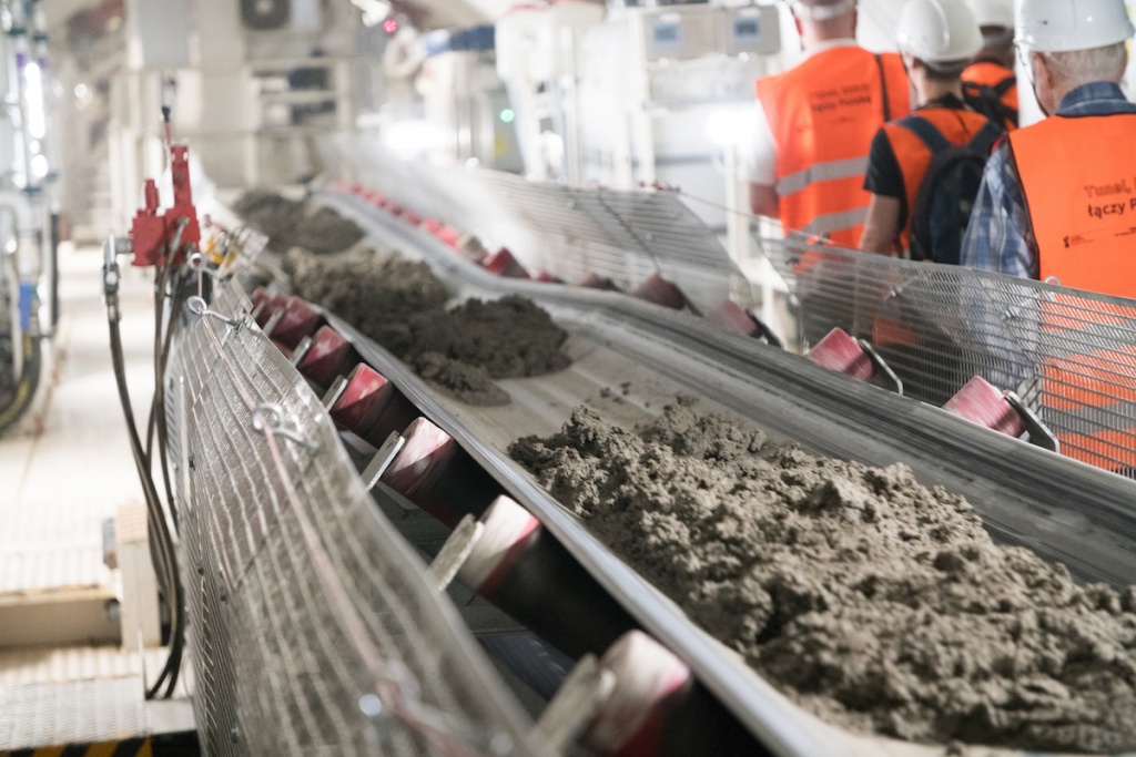 Tunel Łódź. Maszyna TBM zmierza w stronę dworca Łódź Fabryczna (fot. mat. prasowe / Grzegorz Biega)