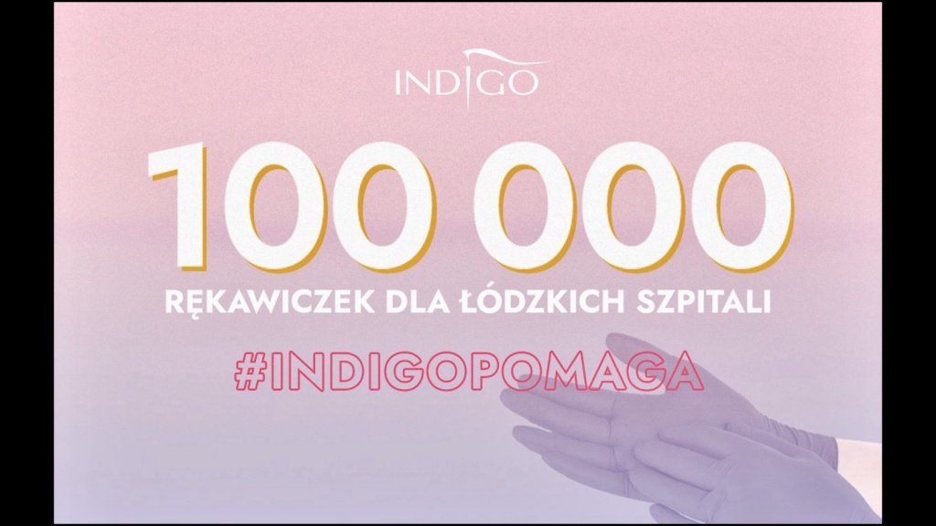 Indigo Nails przekazuje rękawiczki do szpitali - Zdjęcie główne