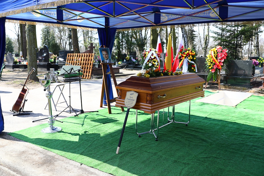 Ceremonia pogrzebowa Marka Czekalskiego, byłego prezydenta Łodzi (fot. Michał Pietrzak - TuLodz.pl)