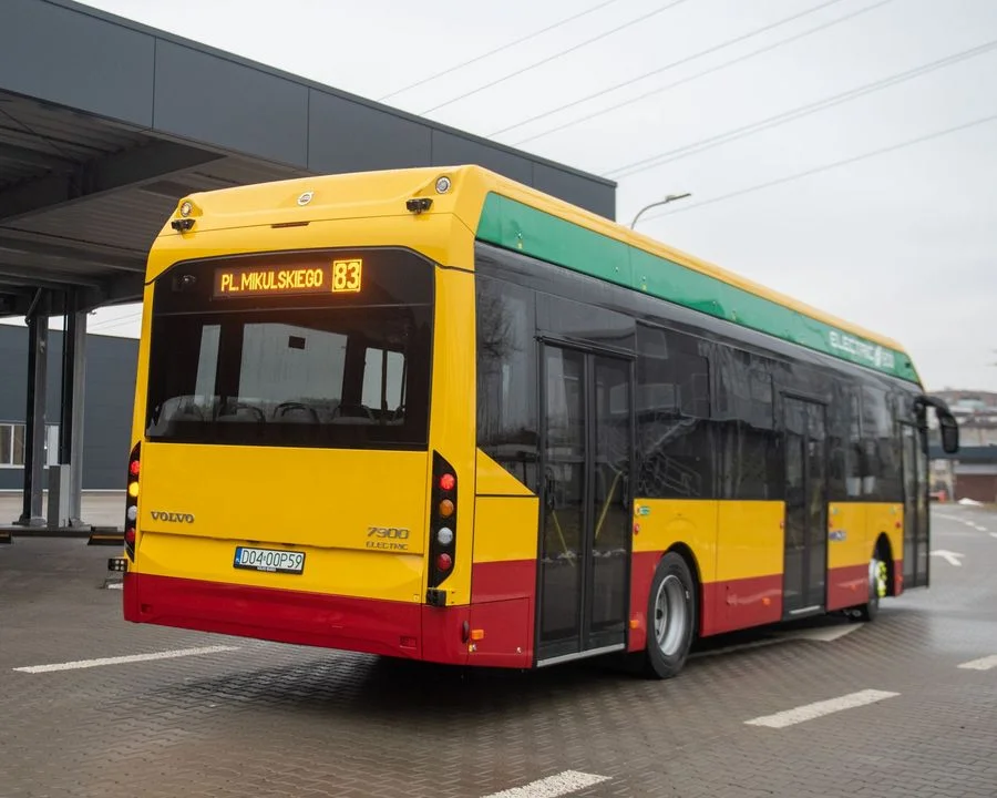 Pierwszy elektryczny autobus zasilił flotę MPK Łódź 