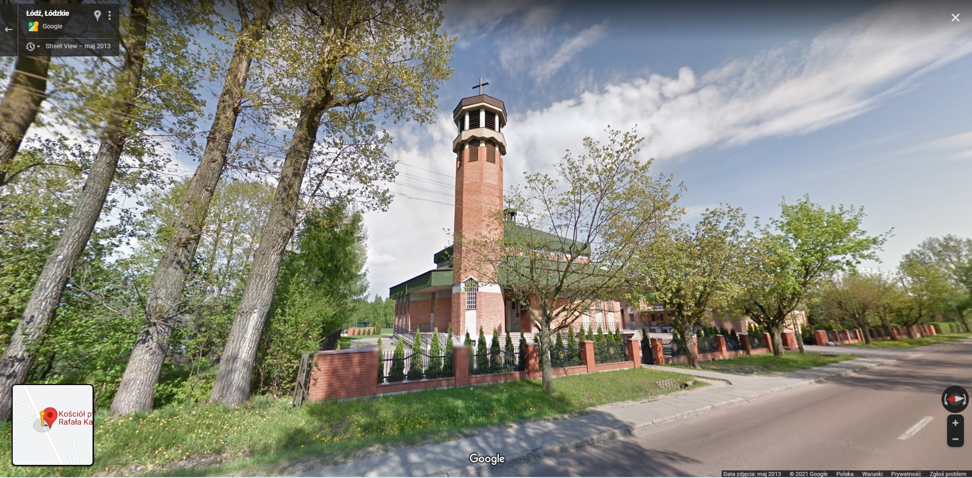 Kościół pw. św. Rafała Kalinowskiego - ul. Rafała Kalinowskiego 6 - 4,2 gwiazdki w Google