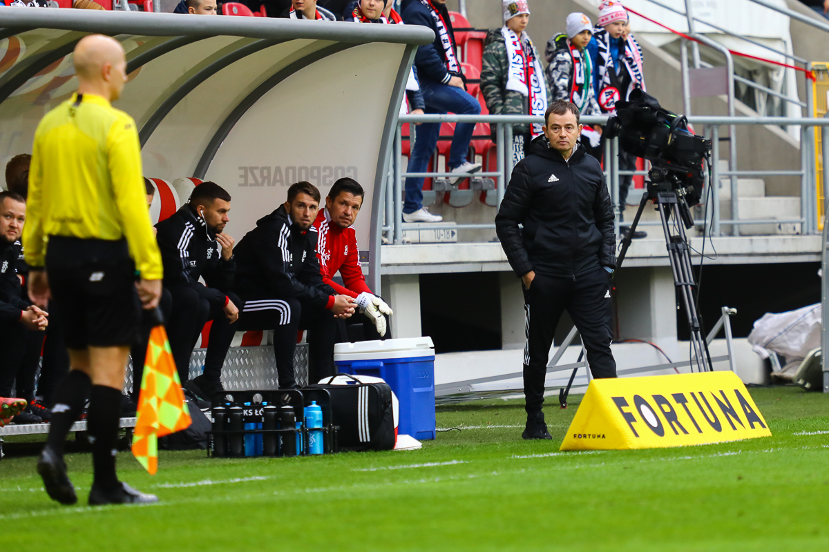 ŁKS Łódź - Arka Gdynia. Mecz 13. kolejki Fortuna 1 Ligi
