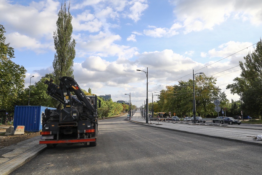 Znamy dokładną datę zakończenia remontu al. Śmigłego-Rydza