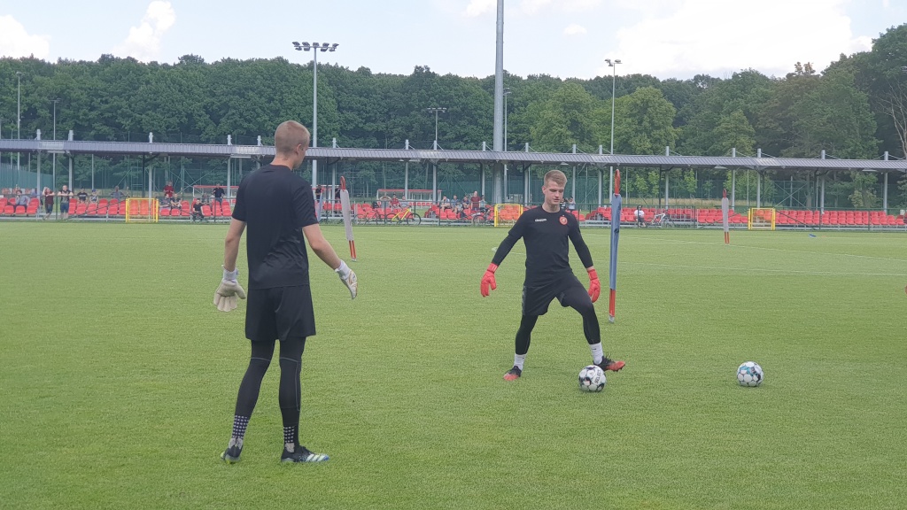 Widzew Łódź rozpoczął przygotowania do nowego sezonu. W bardzo okrojonym składzie (fot. Bartosz Jankowski - TuŁódź.pl)