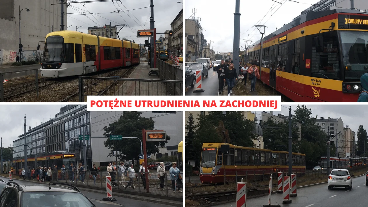 Deszczowy dzień pasażera na Zachodniej. Wprowadzono objazdy [ZDJĘCIA] - Zdjęcie główne