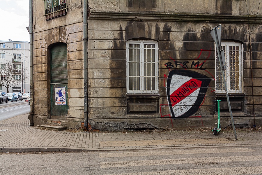 Łódź. Niebezpieczne ulice w Łodzi. Ulica Limanowskiego Łódź (fot. TuŁódź.pl)