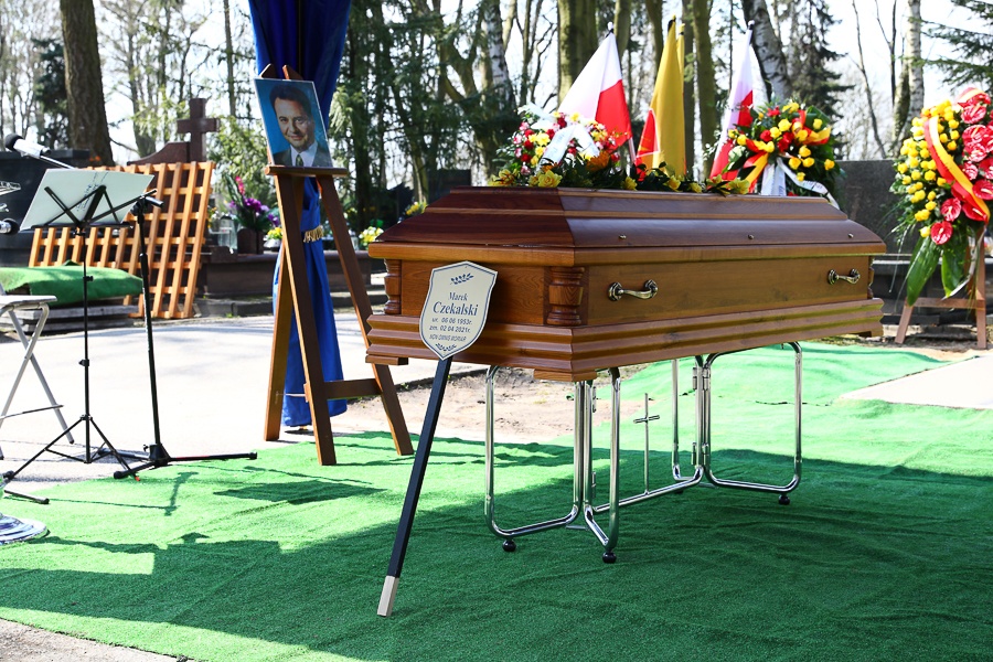 Ceremonia pogrzebowa Marka Czekalskiego, byłego prezydenta Łodzi (fot. Michał Pietrzak - TuLodz.pl)