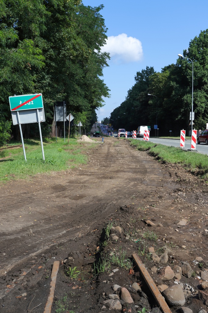 MPK Łódź. Remont torowiska na Helenówku. Kiedy tramwajem pojedziemy do Zgierza? (fot. mat. prasowe)