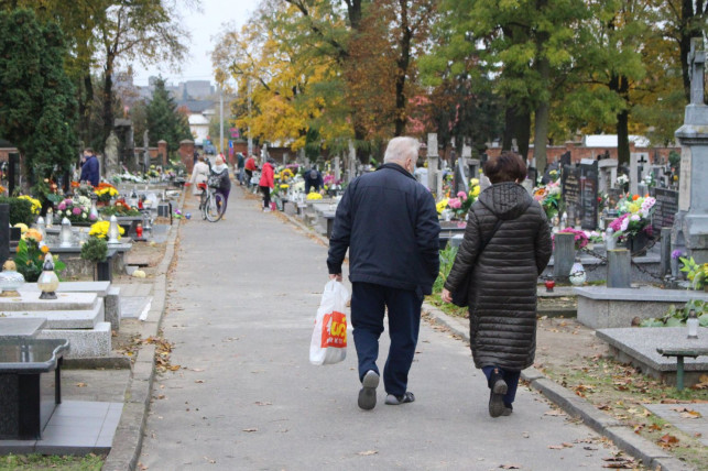 Wszystkich Świętych w Łodzi. Zanim pojedziesz na cmentarz koniecznie sprawdź, jak duże są korki - Zdjęcie główne