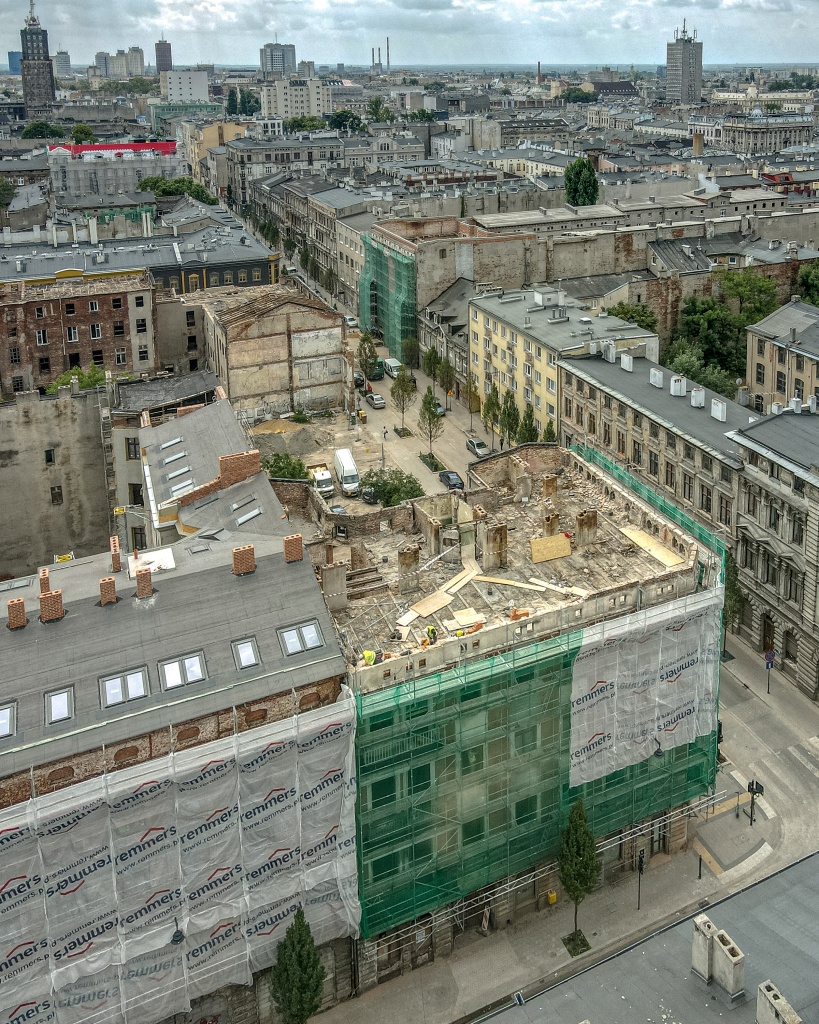 Remont kamienic przy ul Rewolucji 1905 nr 13, 15 i 17 . Jak przebiega remont budynków? (fot. UMŁ) |wiadomości łódzkie | Łódź | TuŁódź