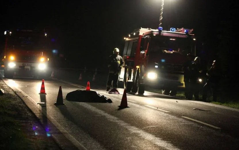 Łódzkie. Tragiczna śmierć Ukraińca. Został przygnieciony przez ciężarówkę - Zdjęcie główne