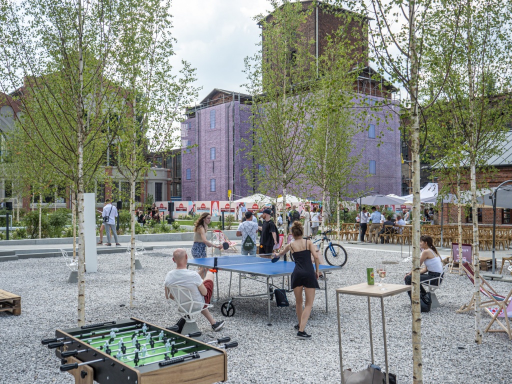 Fuzja Łódź. Nowa przestrzeń dla wszystkich w centrum Łodzi zachwyca (fot. mat. prasowe)