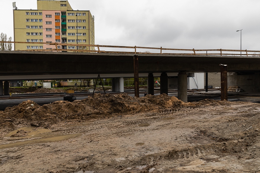 Remont Śmigłego-Rydza Łódź. Przebudowa al. Śmigłego-Rydza trwa już ponad 1000 dni! (fot. Michał Pietrzak - TuŁodź.pl)