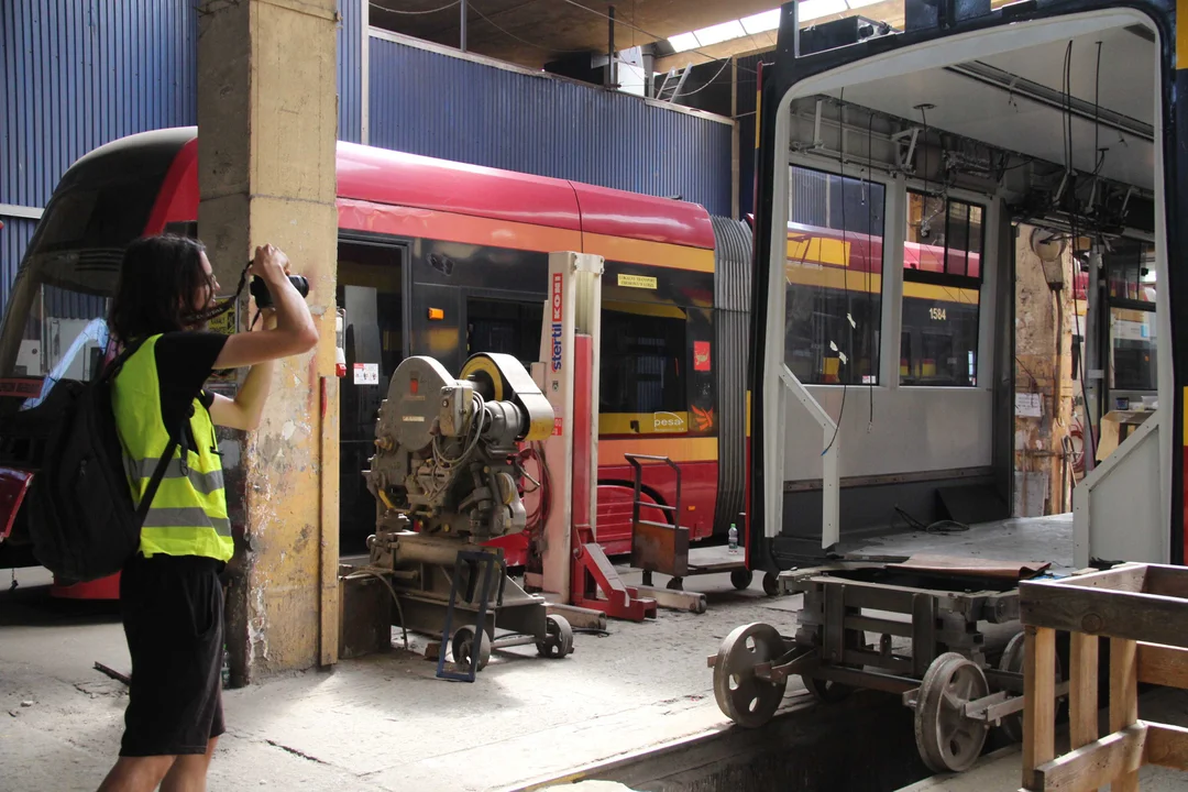 Łódzkie tramwaje 126 lat temu były nowocześniejsze od warszawskich. Niezwykła wycieczka po Zakładzie Techniki MPK Łódź [ZDJĘCIA] - Zdjęcie główne