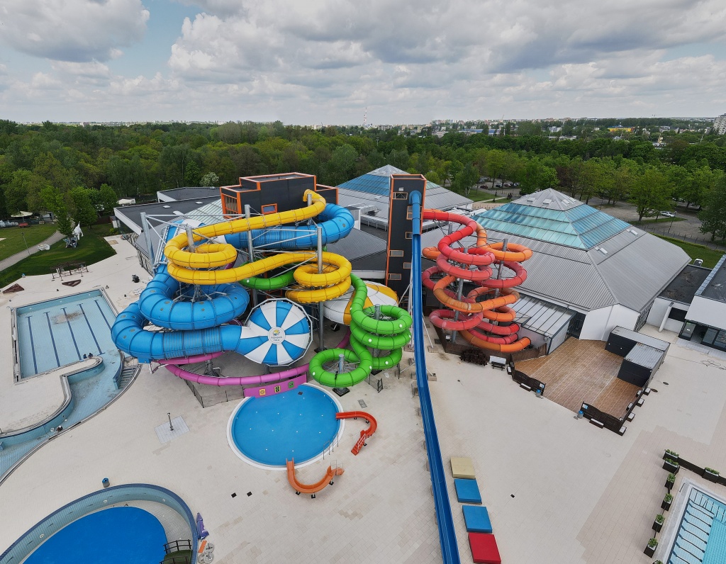 FALA Łódź. Aquapark FALA wznawia działalność. Jakie atrakcje czekają na gości w łódzkim aquaparku? (fot. www.lodz.pl)