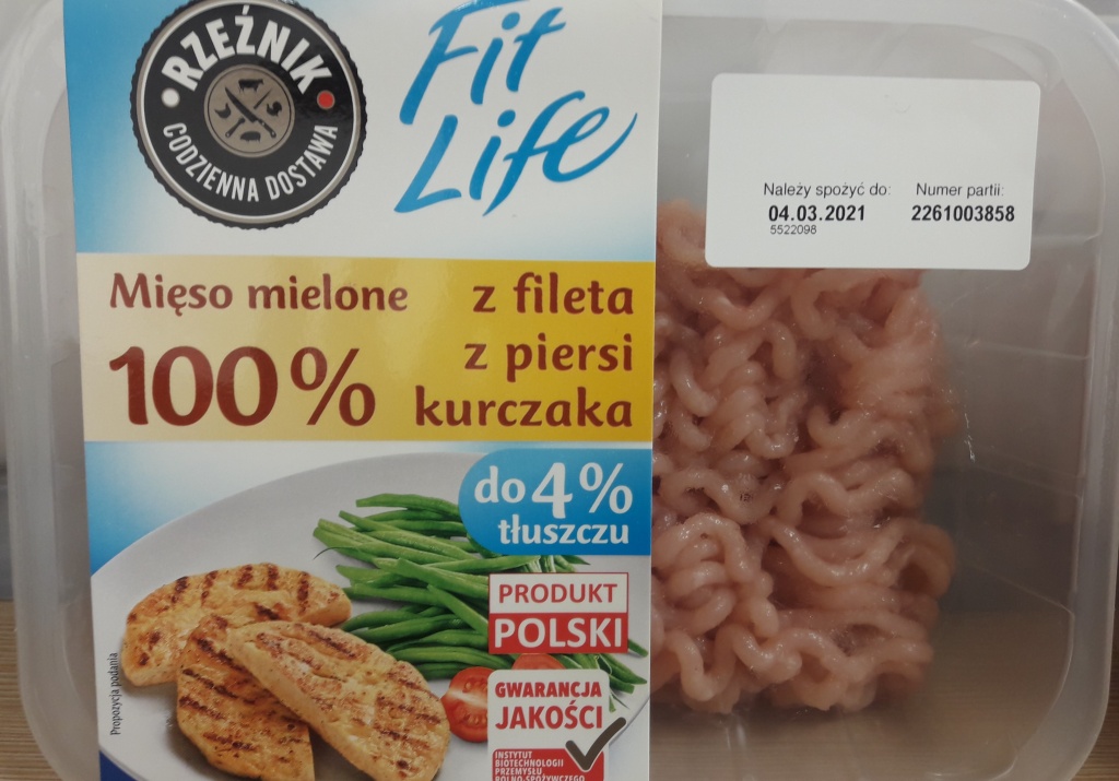 Wycofanie jednej partii produktu mięso mielone z fileta kurczaka ze względu na wykrycie obecności bakterii Salmonella z grupy O:9 (fot. gov.pl)