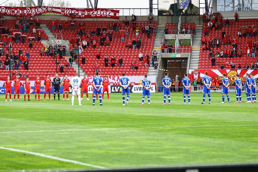 Widzew Łódź zdążył już ugościć swoich fanów. Jak wyglądał pierwszy mecz z udziałem publiczności w tym roku? (Fot. Michał Pietrzak/TuŁódź.pl)