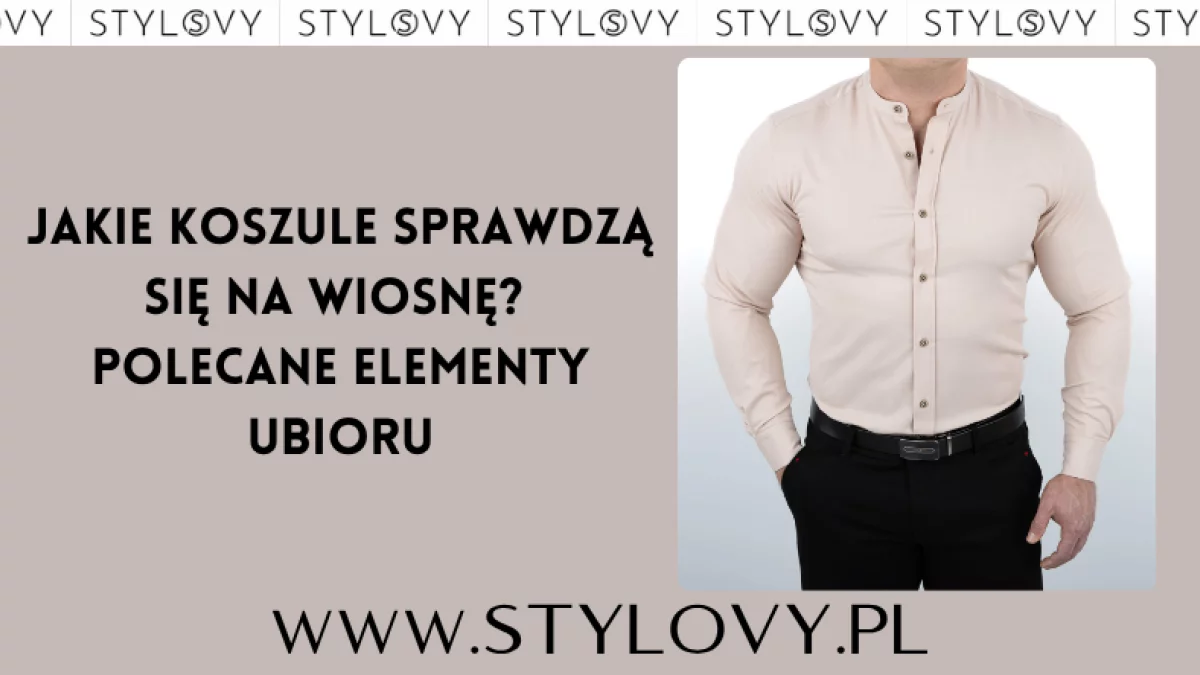 Jakie koszule sprawdzą się na wiosnę? Polecane elementy ubioru