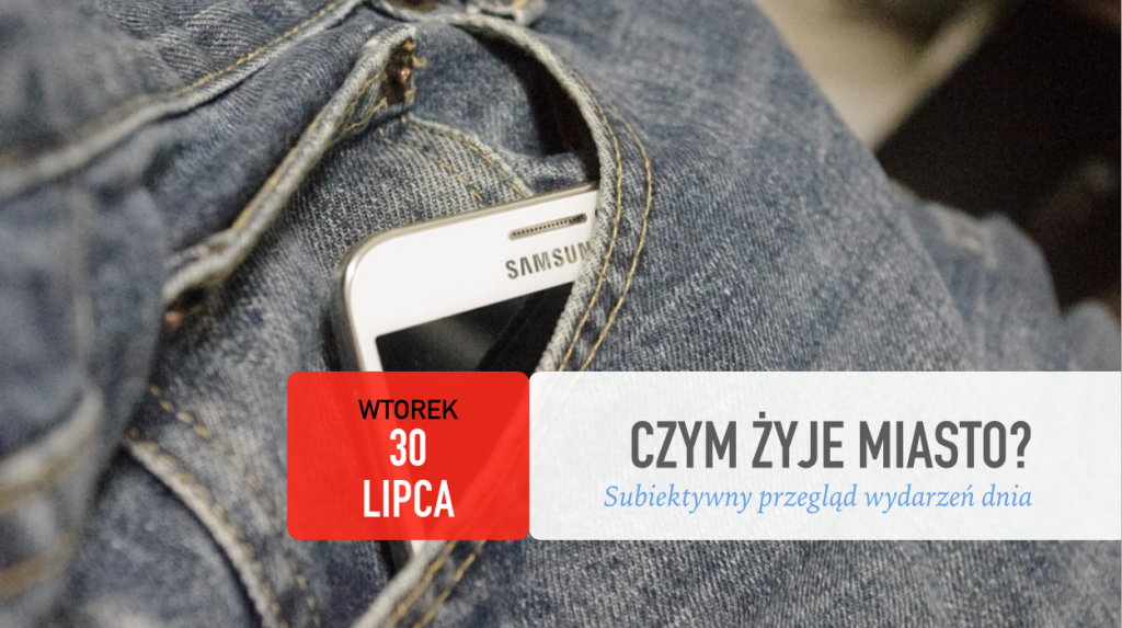 Jak ładować smartfon w kieszeni w mieście, które ma nową strategię? Czym żyje miasto? [Wtorek, 30 lipca] - Zdjęcie główne