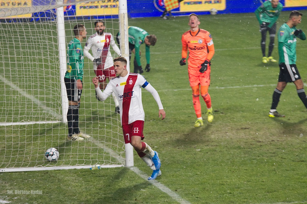 ŁKS Łódź dzielnie walczył, ale to Legia Warszawa zagra w ćwierćfinale Pucharu Polski (fot. Bartosz Kudaj - TuŁódź.pl)