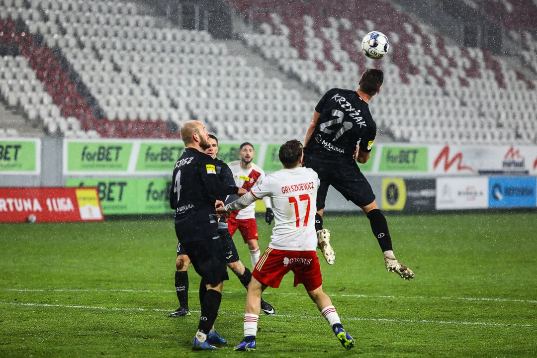 Skra Częstochowa - ŁKS Łódź 19. kolejka Fortuna 1 Ligi