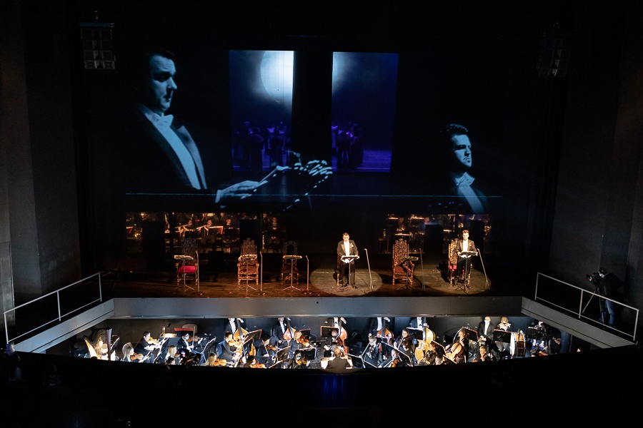 Koncert inscenizowany Don Carlos na deskach Teatru Wielkiego w Łodzi (fot. Michał Pietrzak - redakcja TuŁódź) |wiadomości łódzkie|Łódź|TuŁódź