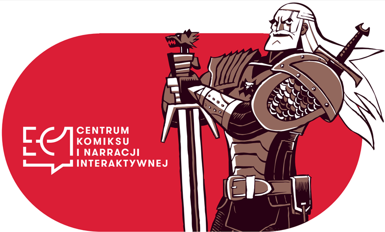 Słynny wiedźmin Geralt z Rivii tym razem związał swoje losy z Centrum Komiksu i Narracji Interaktywnej EC1 w Łodzi (fot. UMŁ) |wiadomości łódzkie|Łódź|TuŁódź