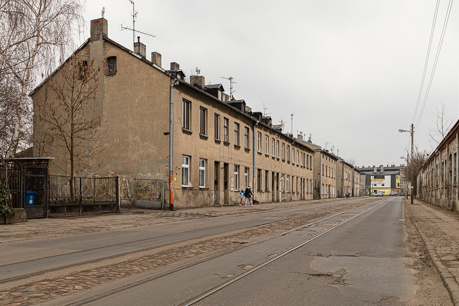 Łódź. Niebezpieczne ulice w Łodzi. Ulica Wróblewskiego Łódź (fot. TuŁódź.pl)