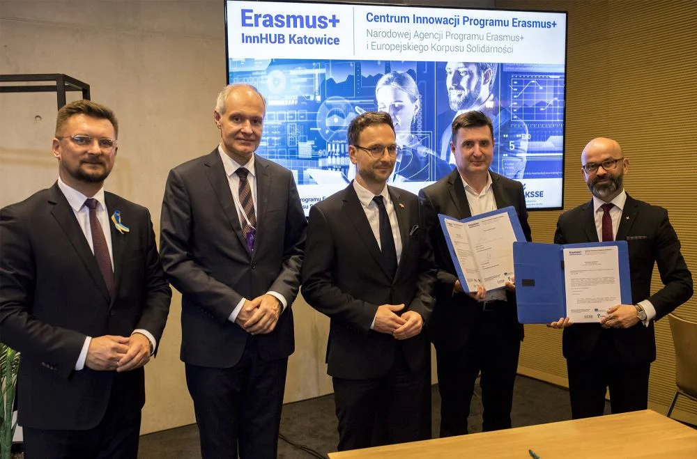 EKG: powstanie centrum Katowice Erasmus+ InnHUB - Zdjęcie główne