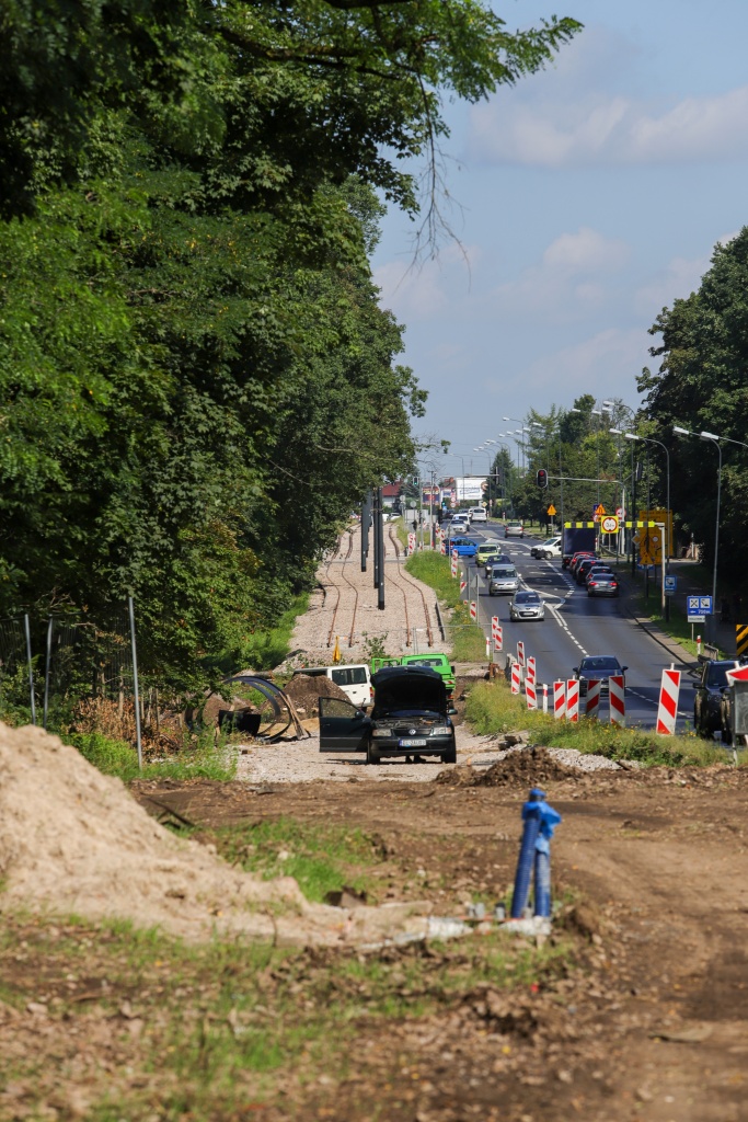 MPK Łódź. Remont torowiska na Helenówku. Kiedy tramwajem pojedziemy do Zgierza? (fot. mat. prasowe)