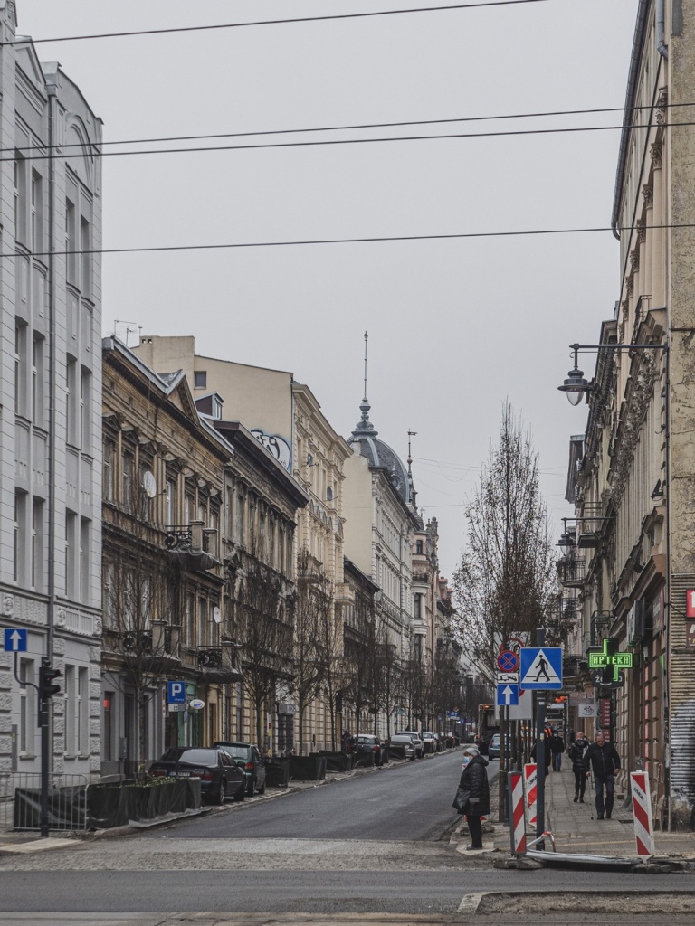 Na 350-metrowej długości obydwu ulic sporo się zmieniło – oprócz remontu samej ulicy mieszkańcy mogą zobaczyć nowe nasadzenia.(fot. mat. prasowe) |wiadomości łódzkie|Łódź|TuŁódź