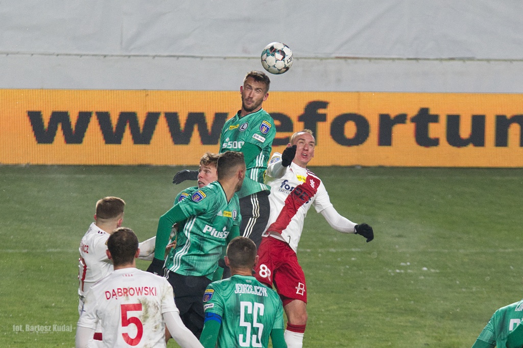 ŁKS Łódź dzielnie walczył, ale to Legia Warszawa zagra w ćwierćfinale Pucharu Polski (fot. Bartosz Kudaj - TuŁódź.pl)