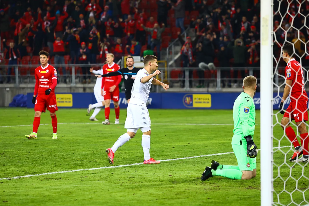 Widzew Łódź - Wisła Kraków 1/8 finału Fortuna Pucharu Polski