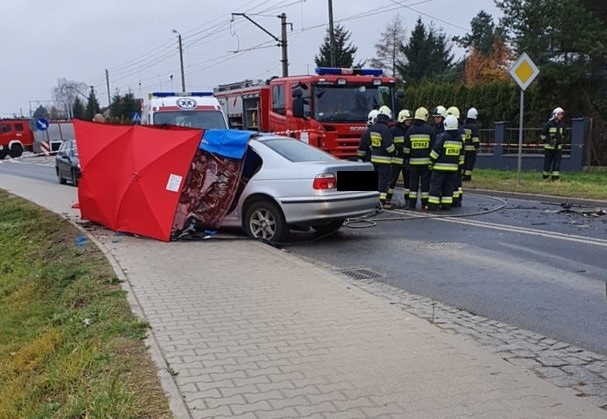 Śmiertelny wypadek pod Łodzią [AKTUALIZACJA + ZDJĘCIA] - Zdjęcie główne