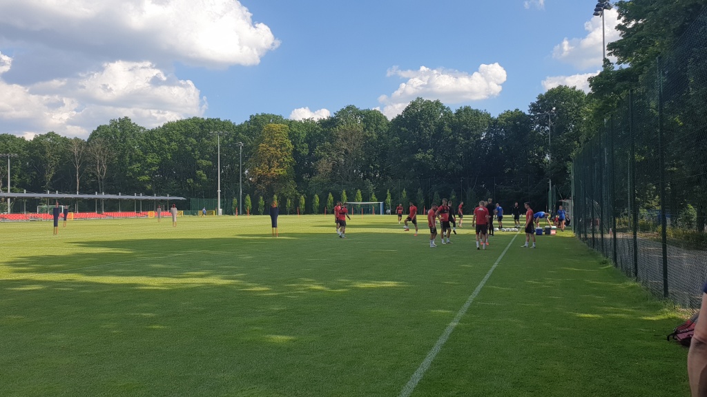 Widzew Łódź rozpoczął przygotowania do nowego sezonu. W bardzo okrojonym składzie (fot. Bartosz Jankowski - TuŁódź.pl)