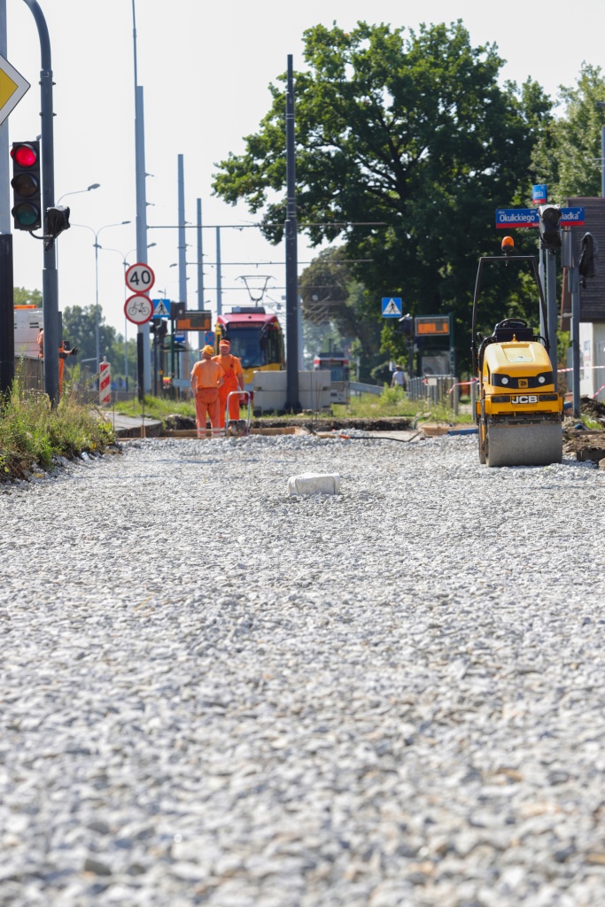 MPK Łódź. Remont torowiska na Helenówku. Kiedy tramwajem pojedziemy do Zgierza? (fot. mat. prasowe)